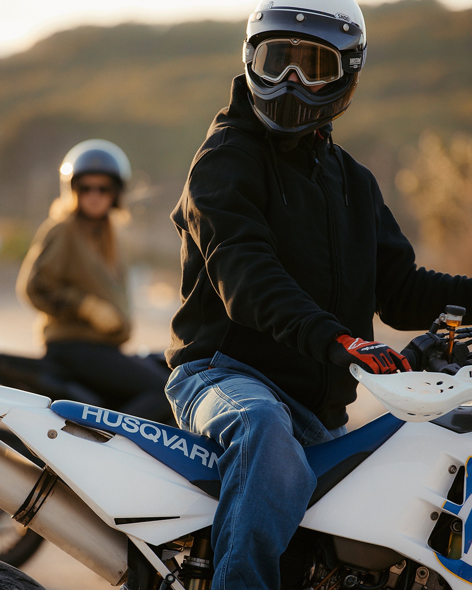 Riding Hoodie (AA) Black Black