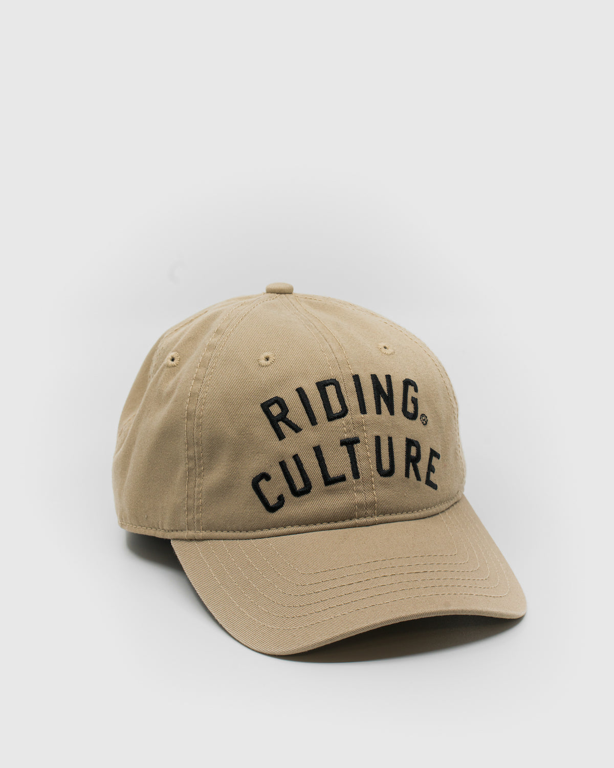 RC Text Dad Hat Beige