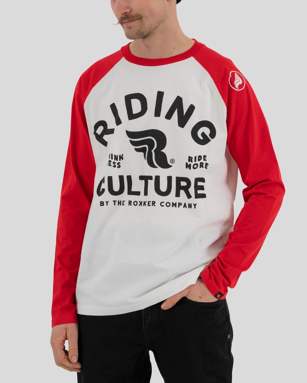 Ride More Longsleeve Red Men
