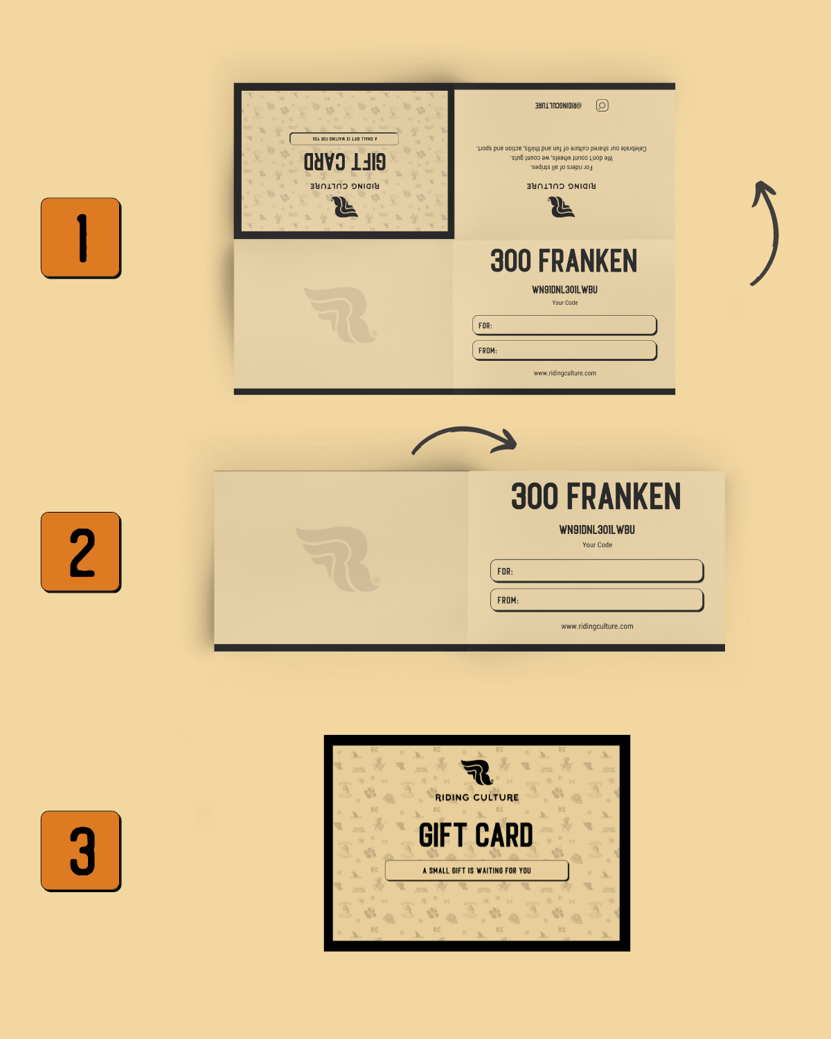 Gift Card - 300 francs