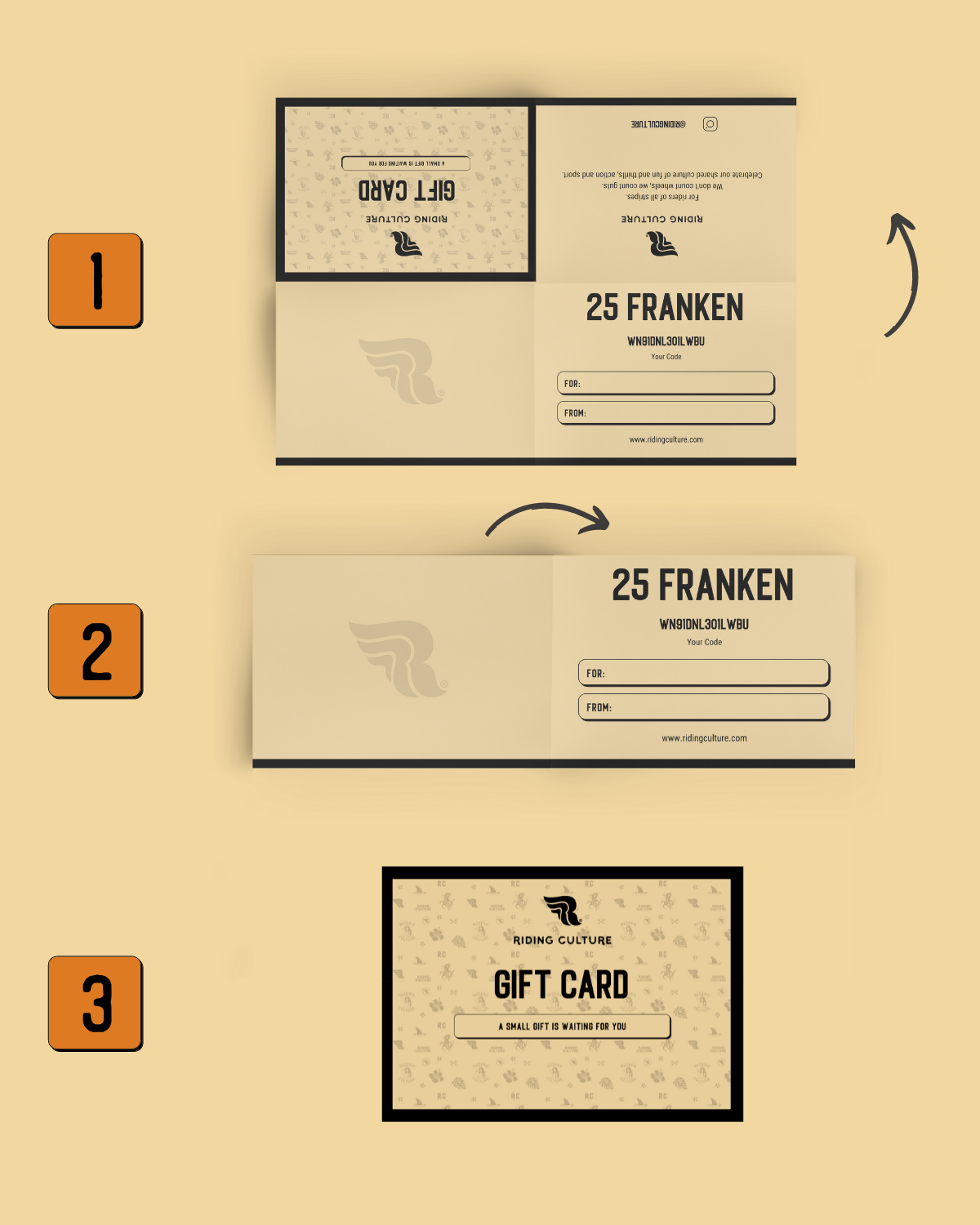 Gift Card - 25 francs