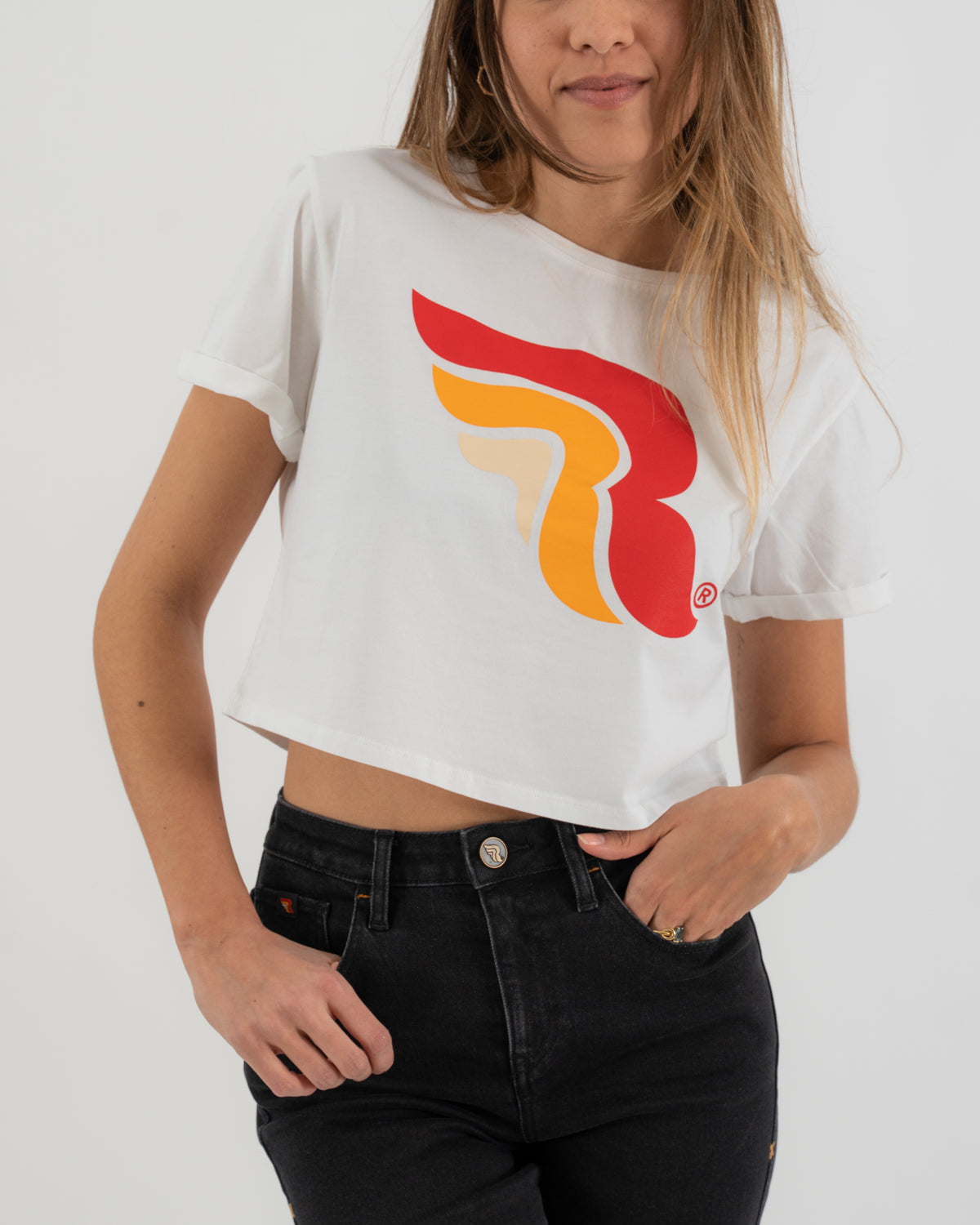 Logo crop top