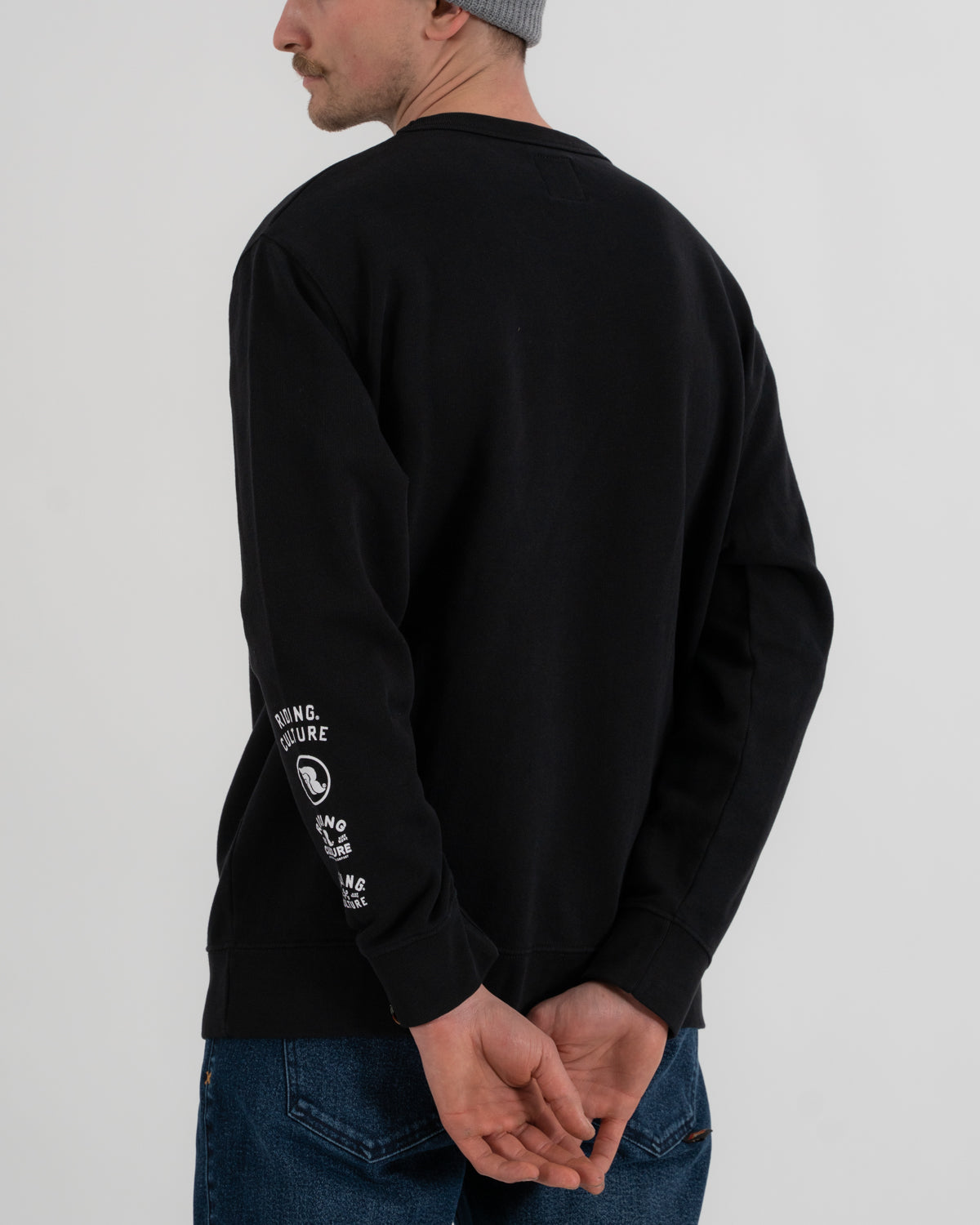 Logo Sweater Black Men