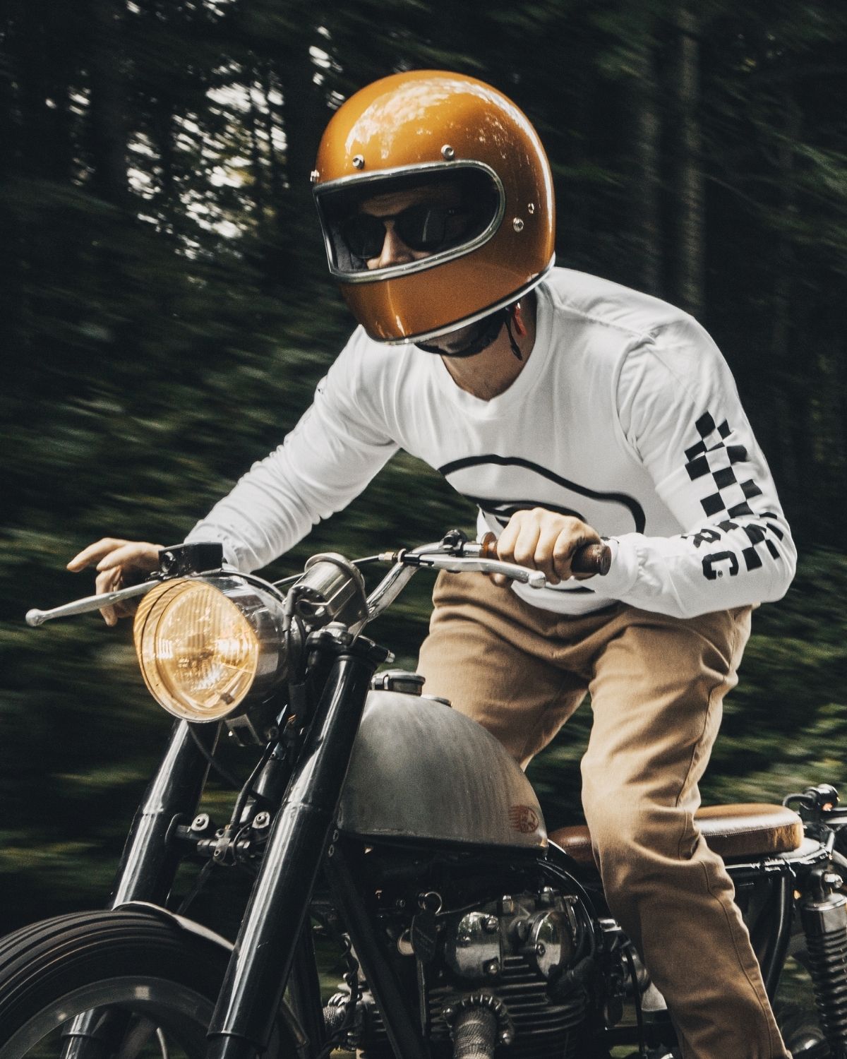 Circle Longsleeve White Men