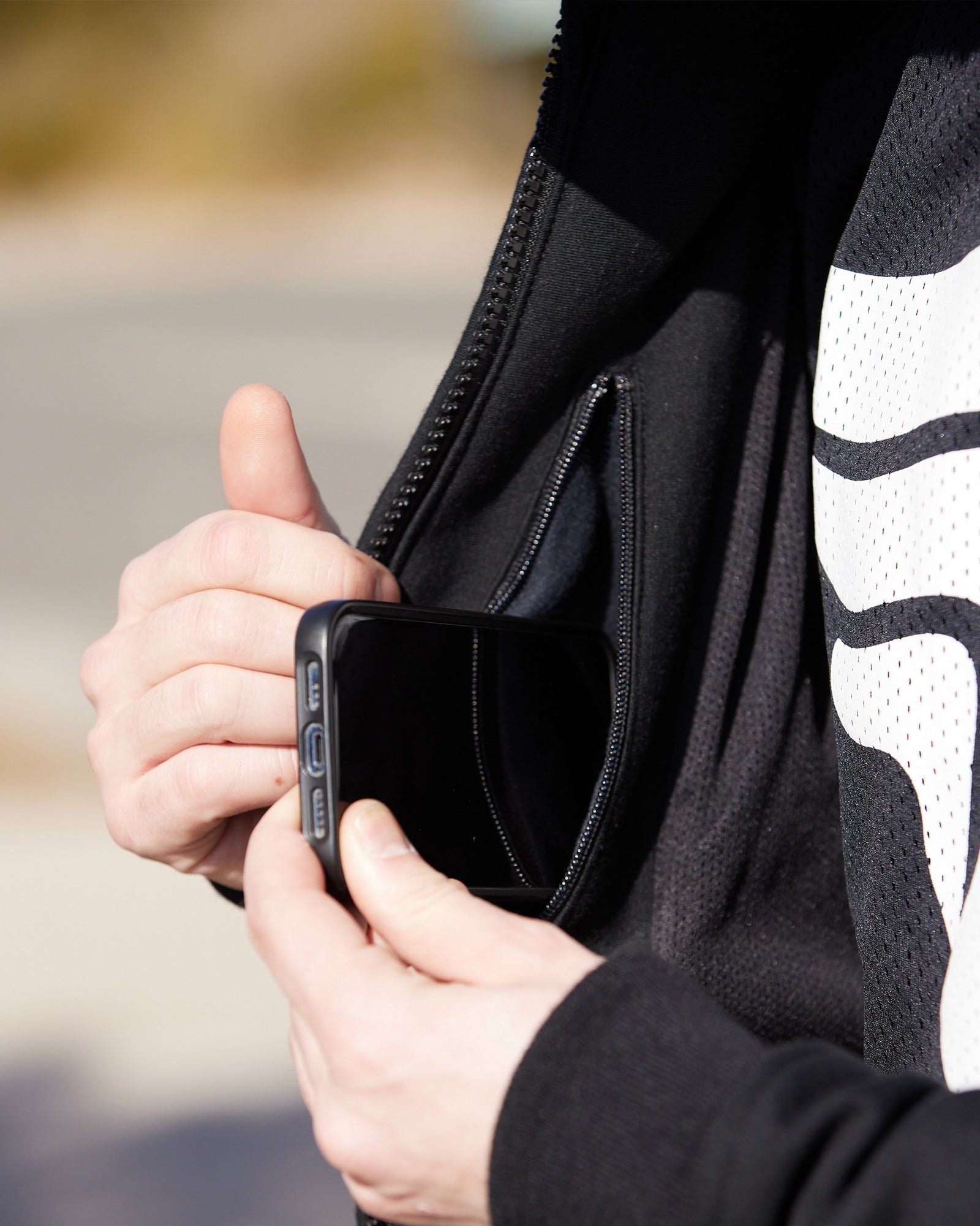 Riding Hoodie  (AA) Black Black