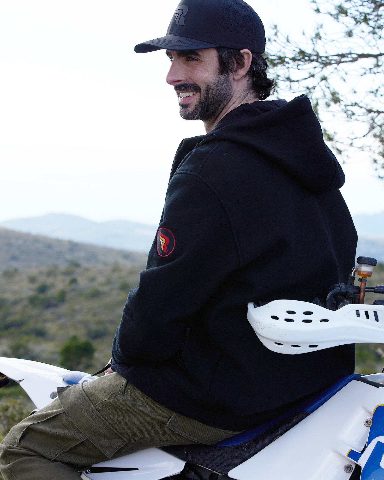 Riding Hoodie  (AA) Black Black